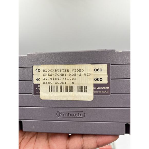 Tommy Moe's Winter Extreme: Skiing & Snowboarding Super Nintendo SNES Complete! - Picture 6 of 16